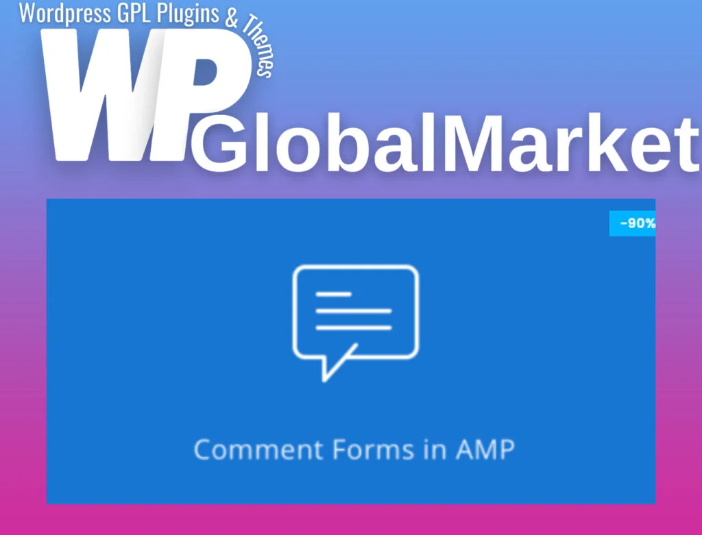 Comment form for amp plugin