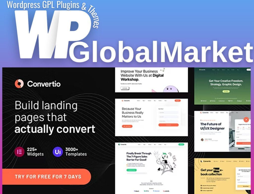 Convertio – Conversion Optimized Landing Page Theme