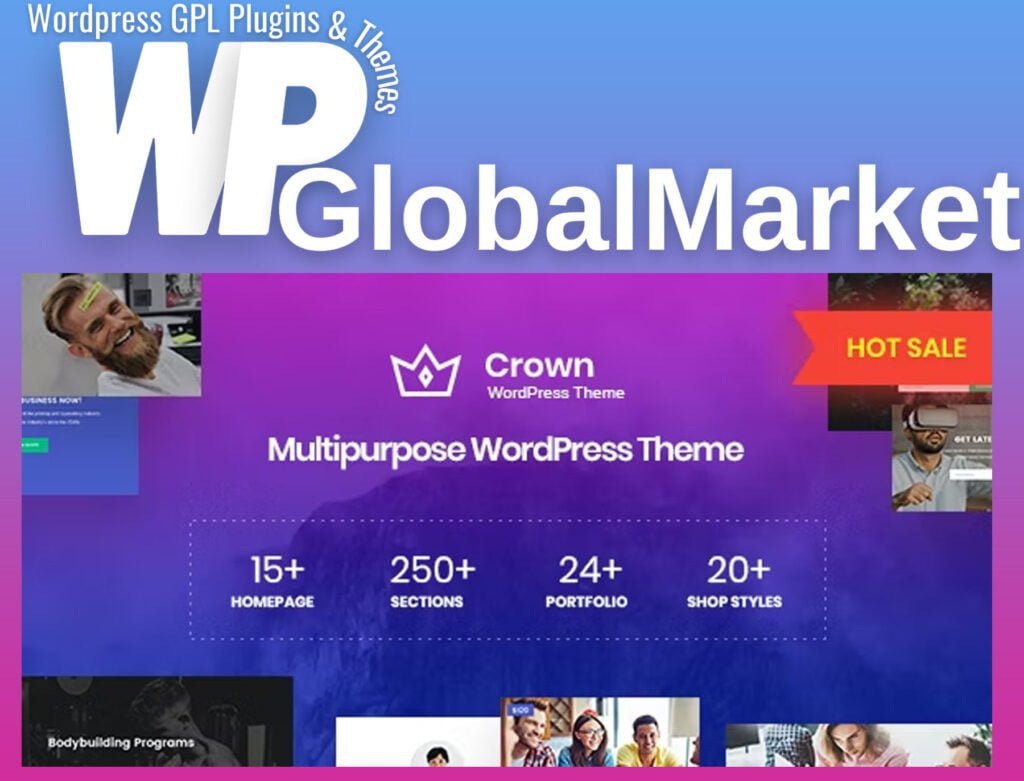 Crown – Multi Purpose WordPress Theme