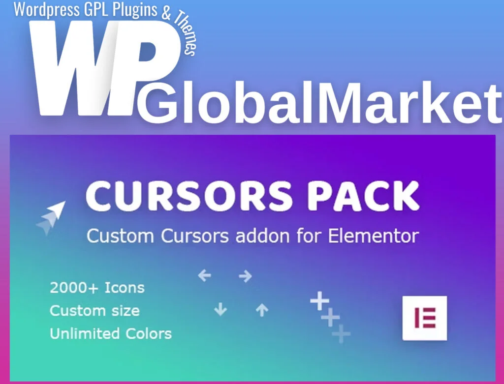 Cursors pack – addon for elementor wordpress plugin