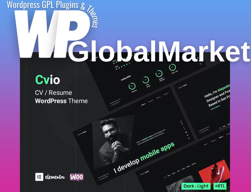 Cvio – CV Resume Theme