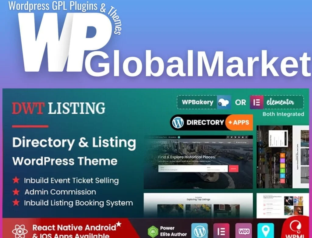 Dwt listing – directory and listing wordpress theme