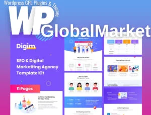 Digim – SEO and Digital Marketing Elementor Template Kit