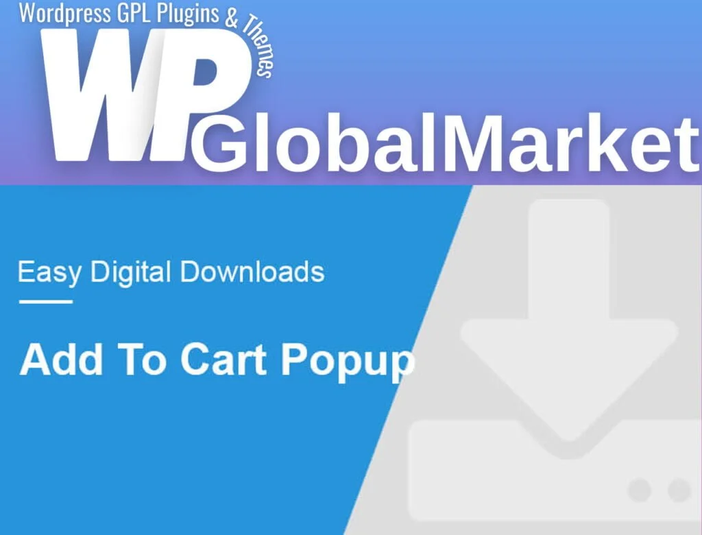 Easy digital downloads add to cart popup