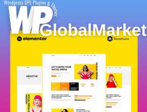 Elsa – Social Media Marketing & Management Elementor Pro Full Site Template Kit