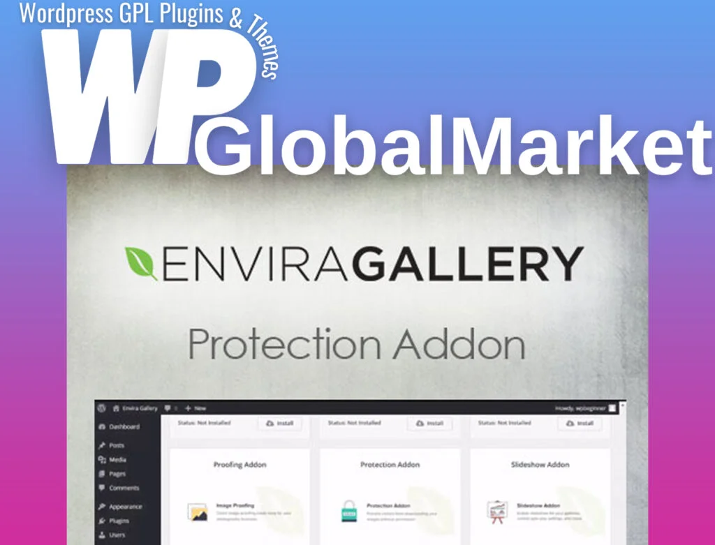 Envira gallery – protection addon