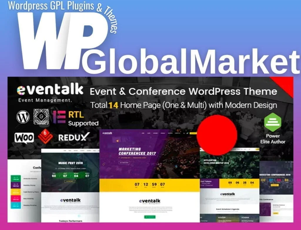 Eventalk event conference theme