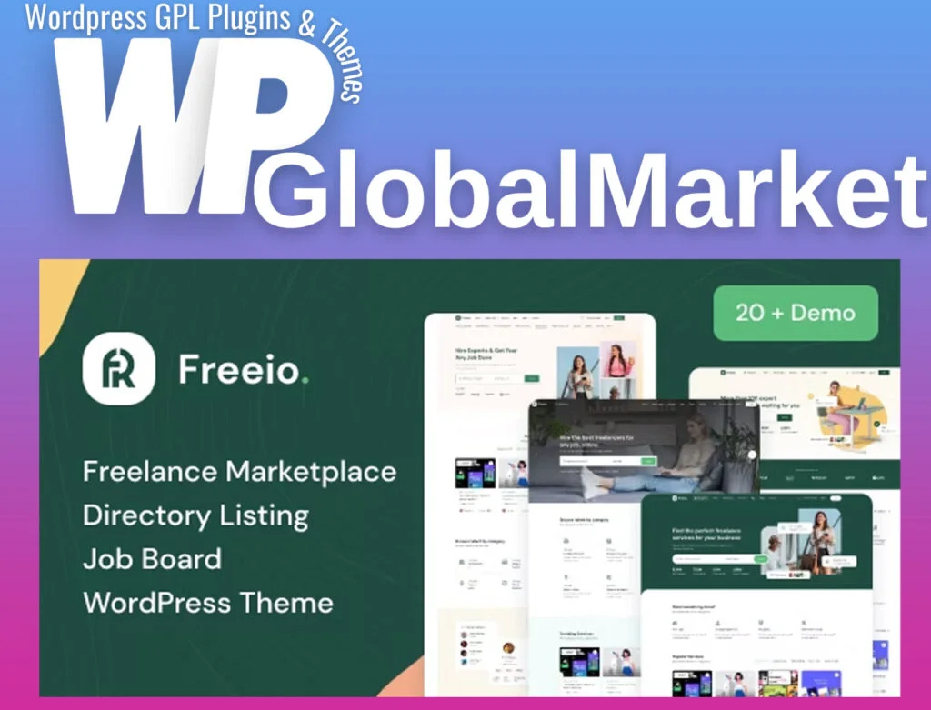 Freeio – freelance marketplace wordpress theme