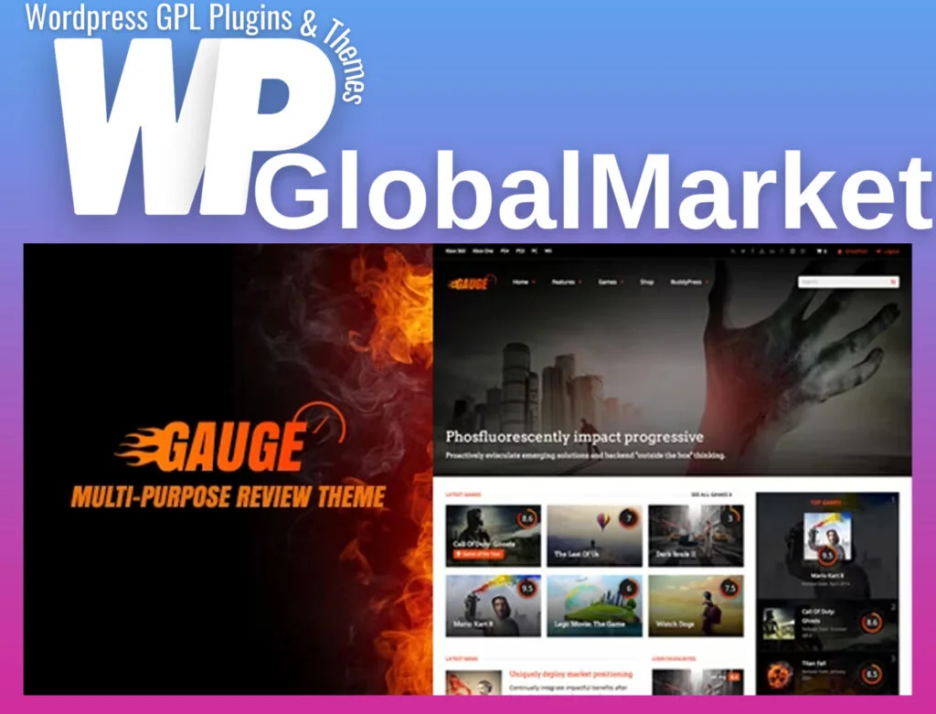 Gauge – multi-purpose review theme