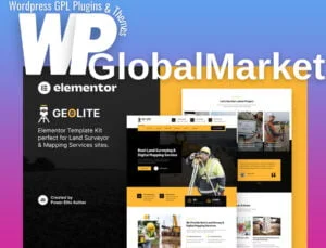 Geolite – Land Surveying and Digital Mapping Elementor Template Kit