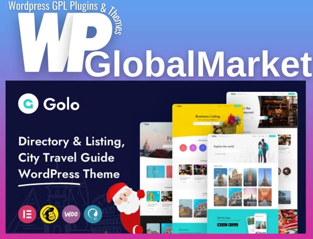 Golo directory & listing city travel guide theme