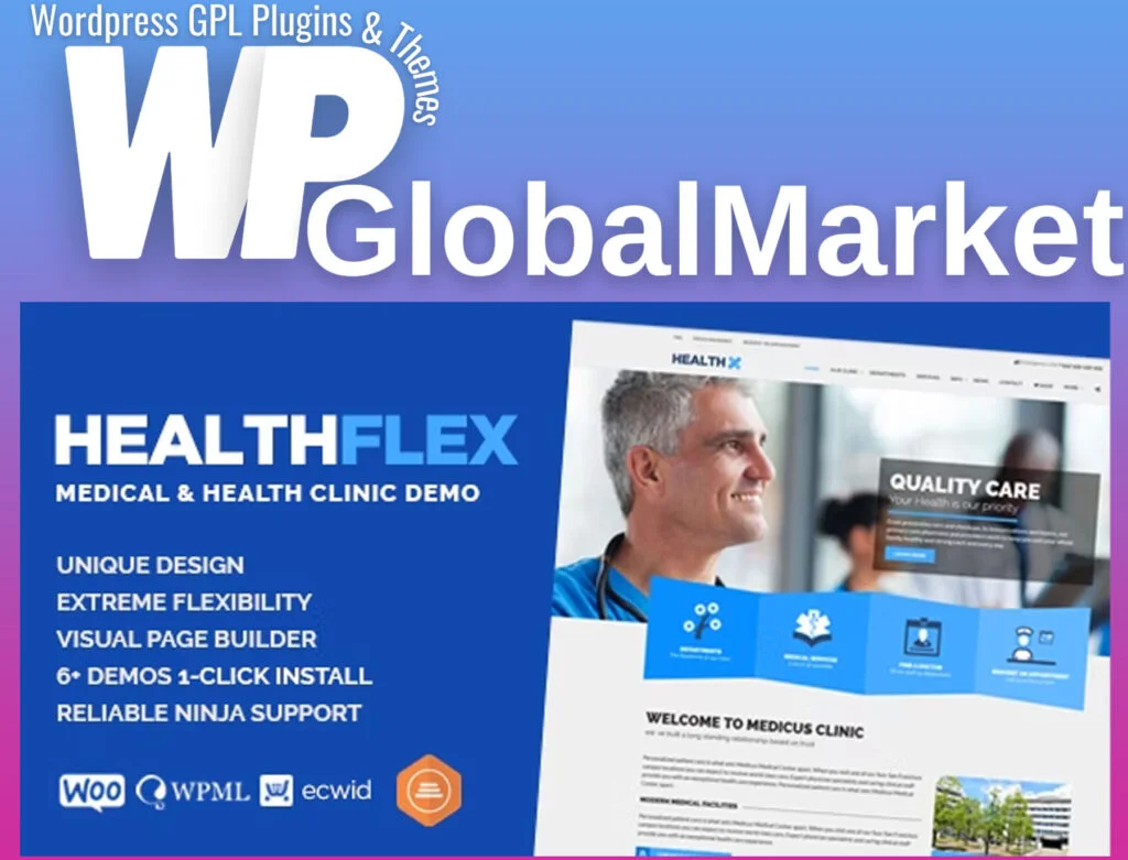 Healthflex medical clinic & health theme