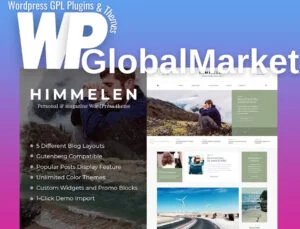 Himmelen – Personal Minimal WordPress Blog Theme