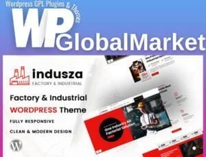 Indusza Industrial and Factory WordPress