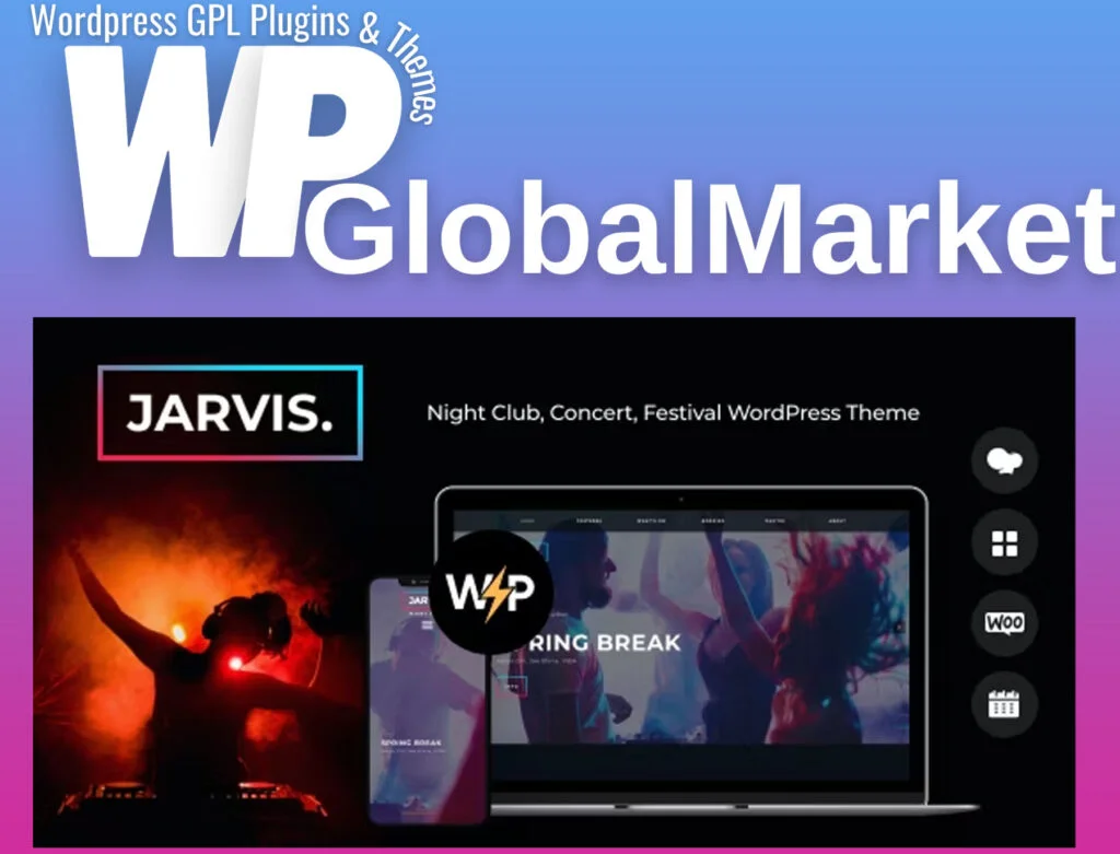 Jarvis – night club, concert, festival wordpress theme