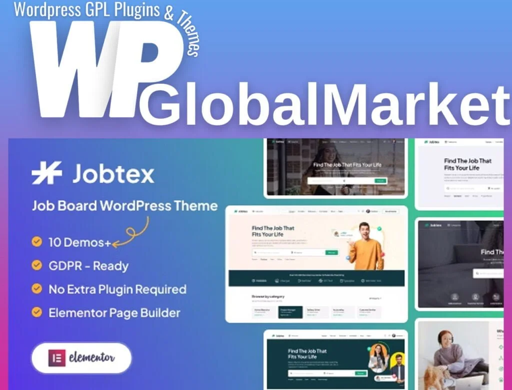 Jobtex – job board wordpress theme