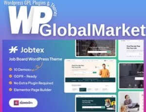 Jobtex – Job Board WordPress Theme