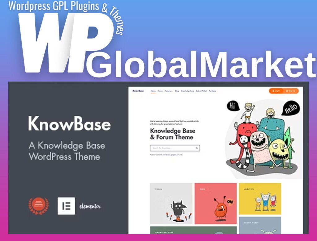 KnowBase – A Helpdesk and bbPress WordPress Theme