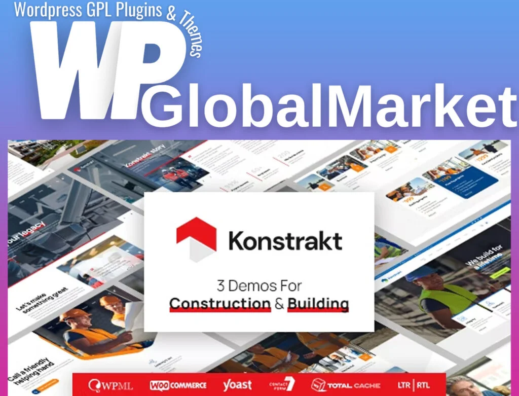 Konstrakt – wordpress theme for construction