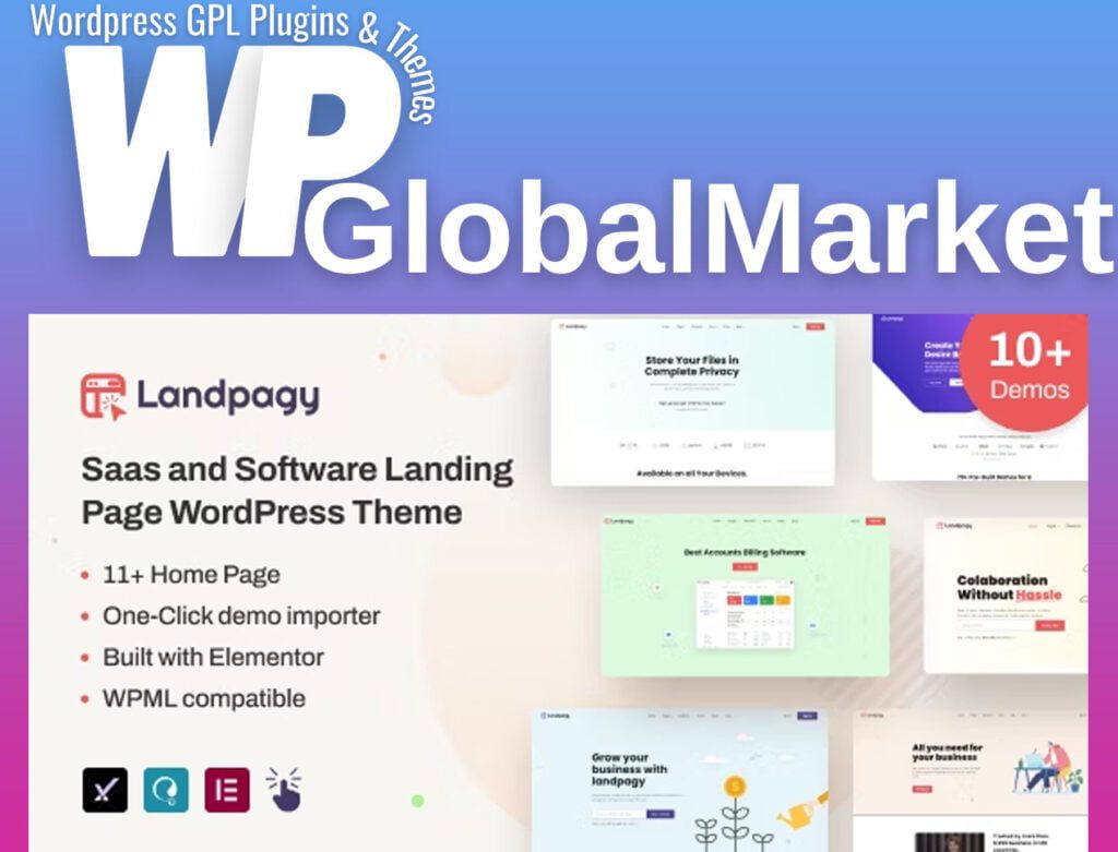 Landpagy – Multipurpose Landing page WordPress Theme