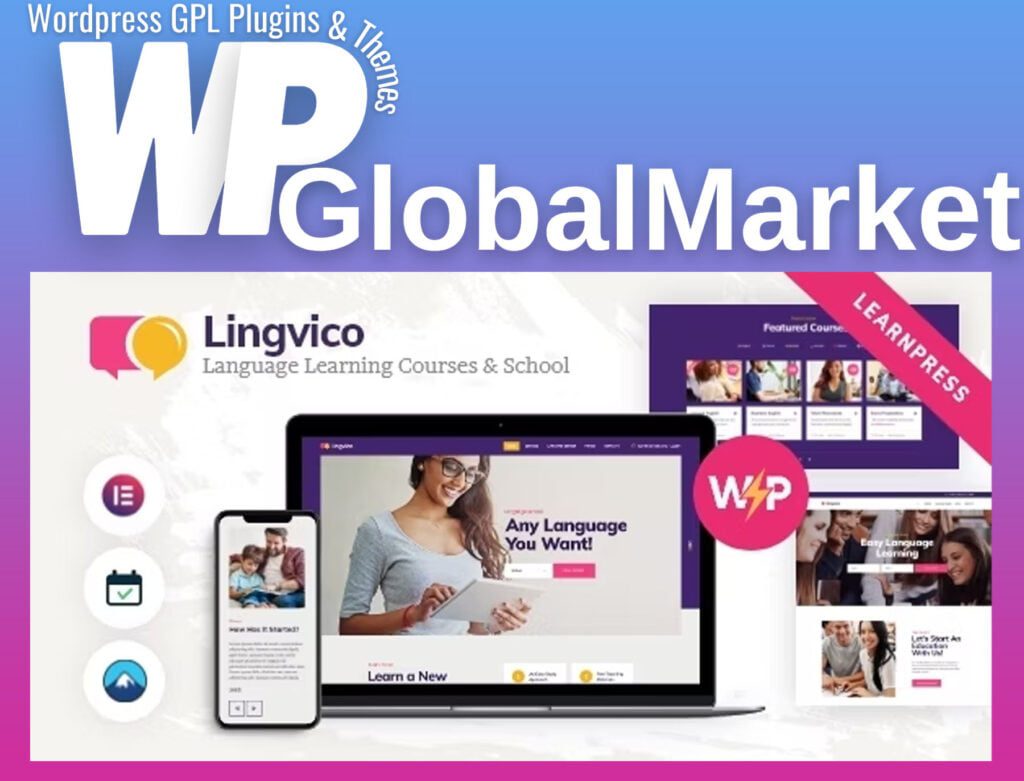 Lingvico | Language Center & Training Courses WordPress Theme
