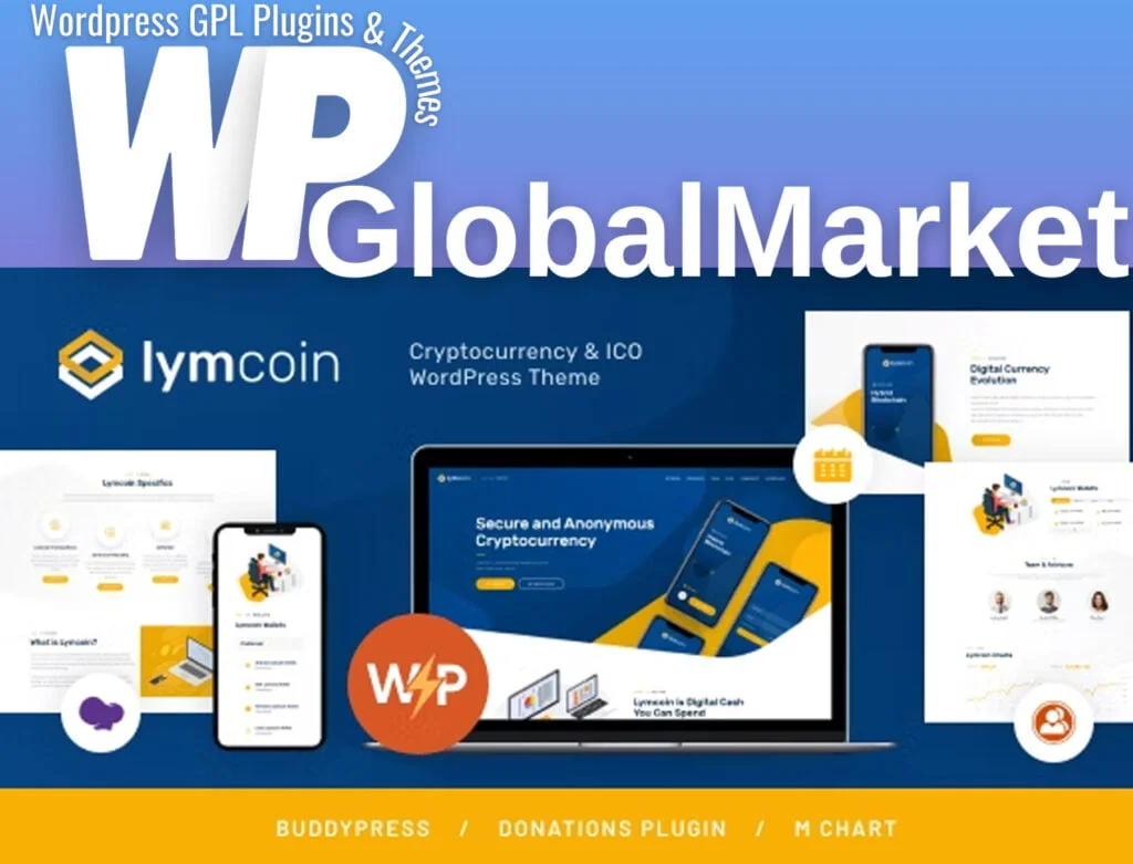 Lymcoin | cryptocurrency & ico wordpress theme