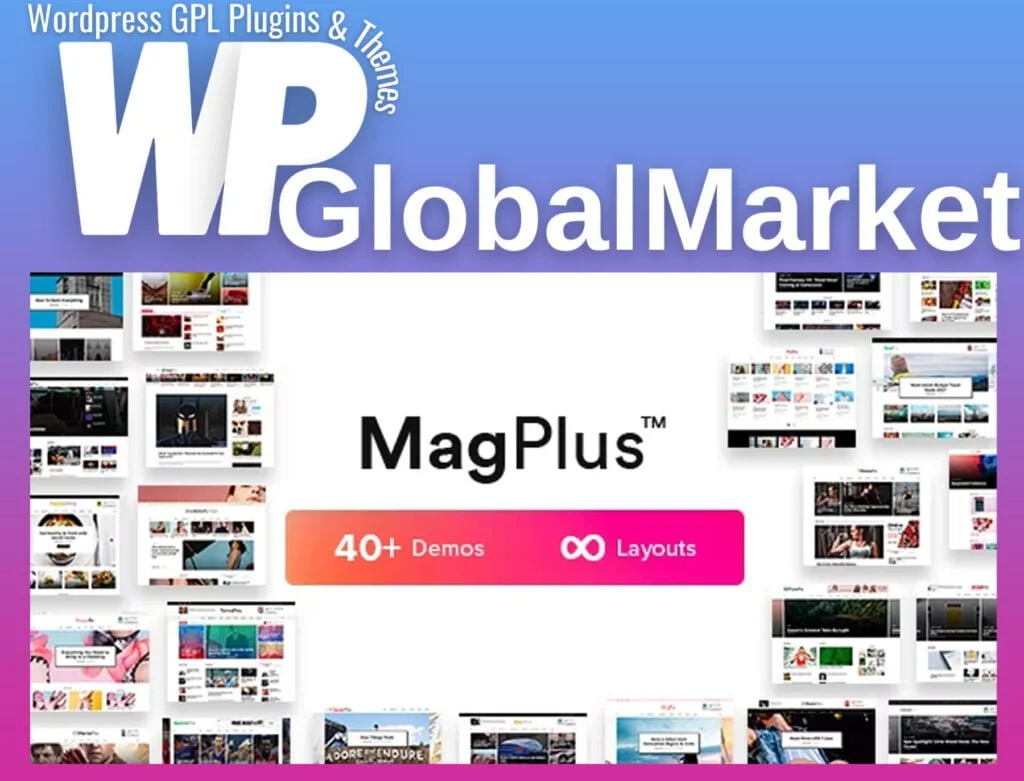 Magplus blog magazine elementor theme