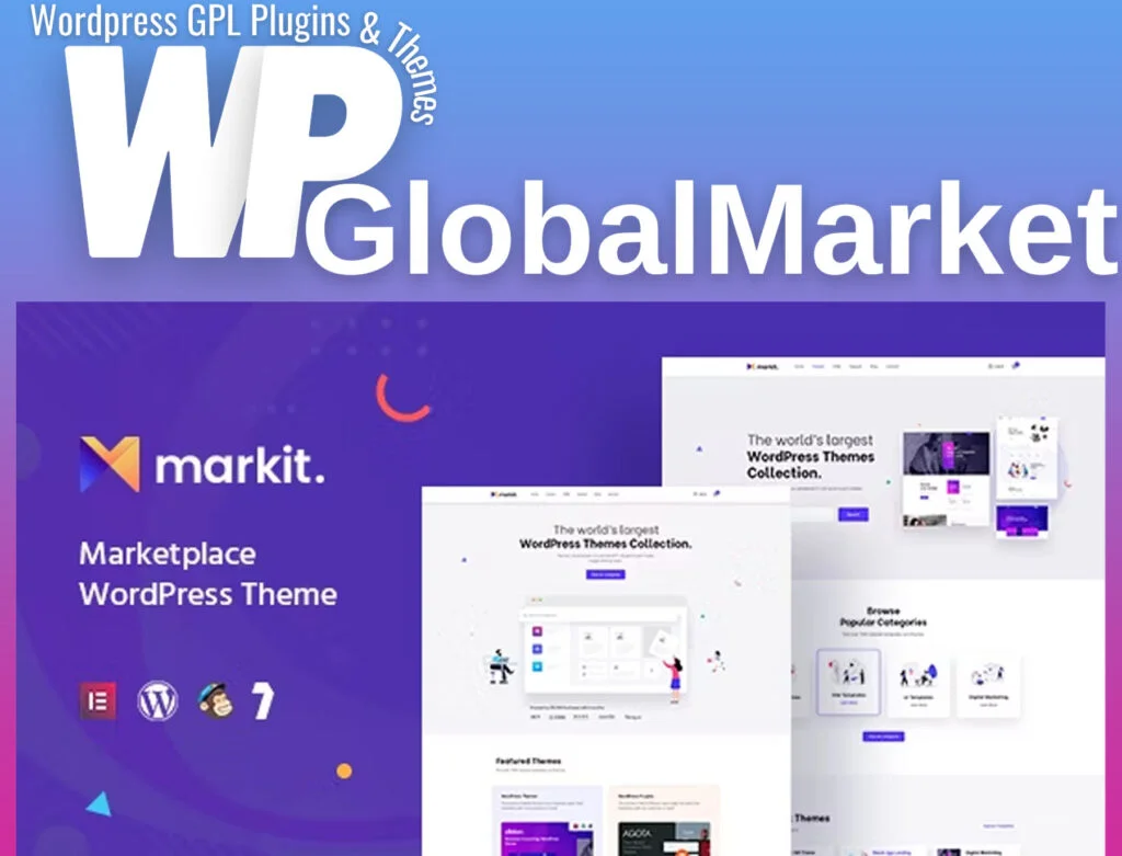 Markite – digital marketplace woocommerce wordpress theme