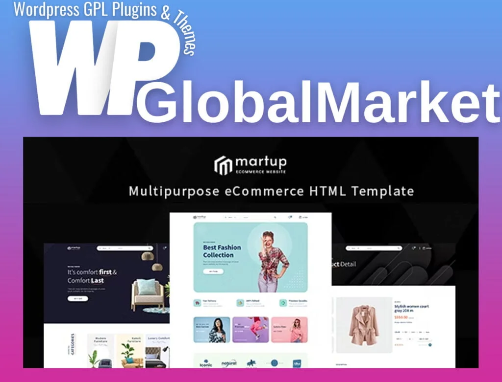 Martup – multipurpose ecommerce html template