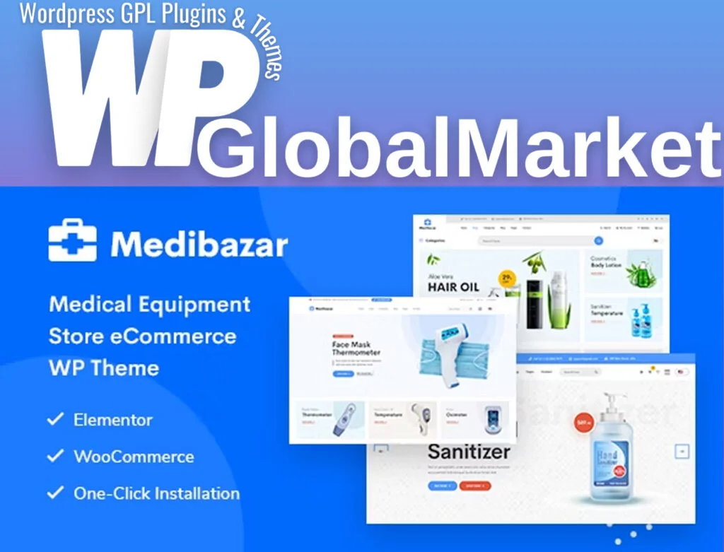 Medibazar – medical woocommerce theme