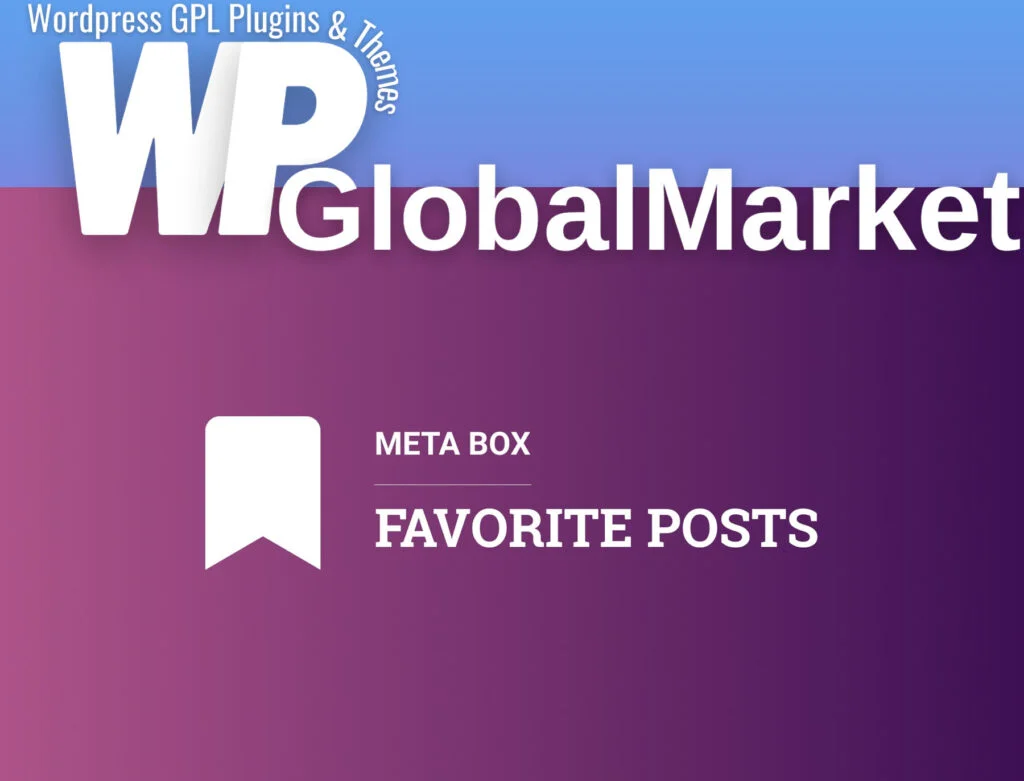 Meta box favorite posts