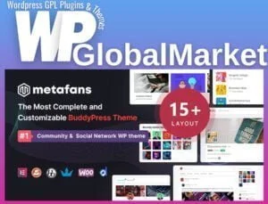 MetaFans Community and Social Theme