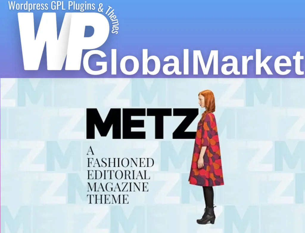 Metz – a fashioned editorial magazine theme