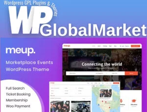 Meup – Marketplace Events WordPress Theme