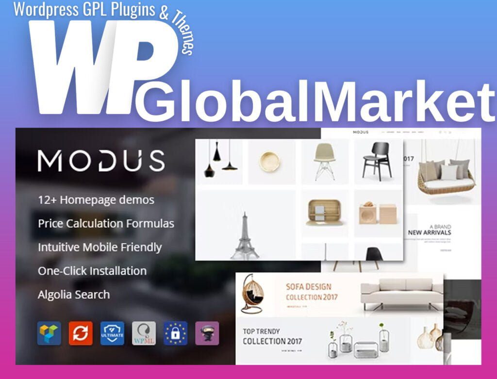 Modus – Modern Furniture WooCommerce Theme