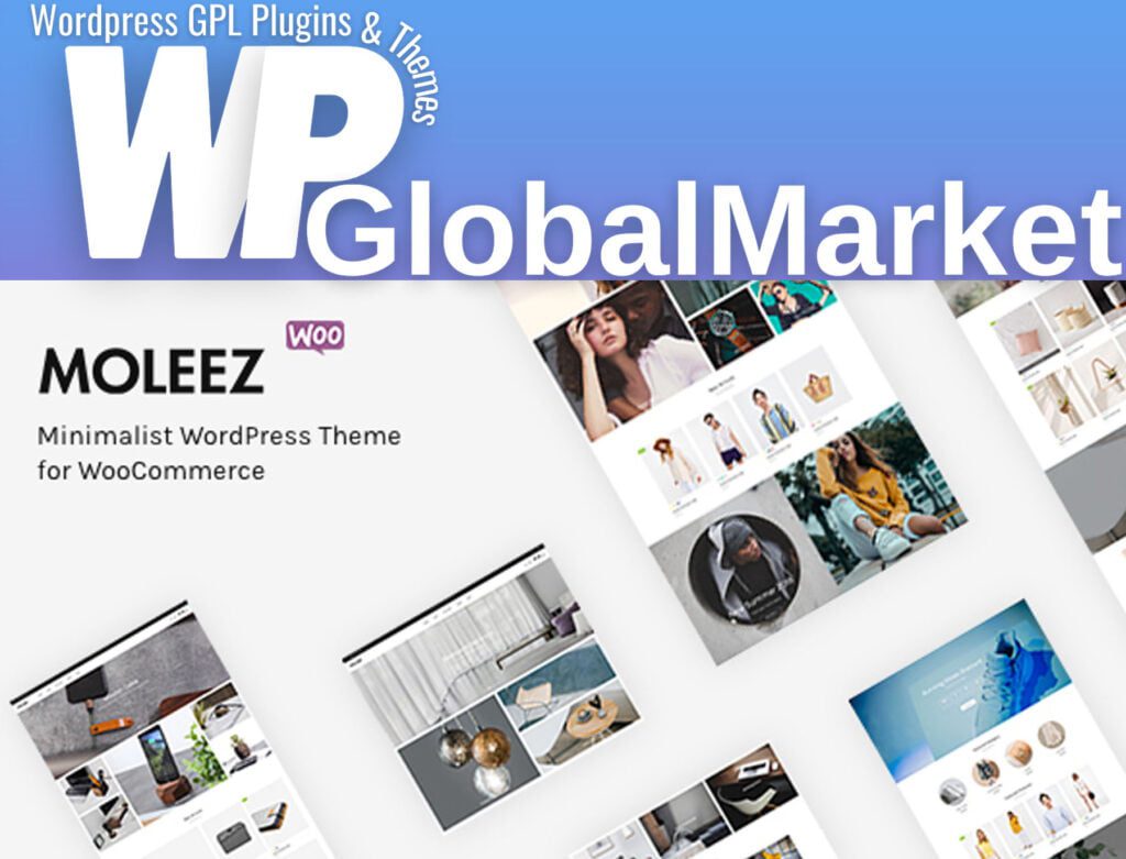 Moleez – Minimalist WordPress Theme for WooCommerce