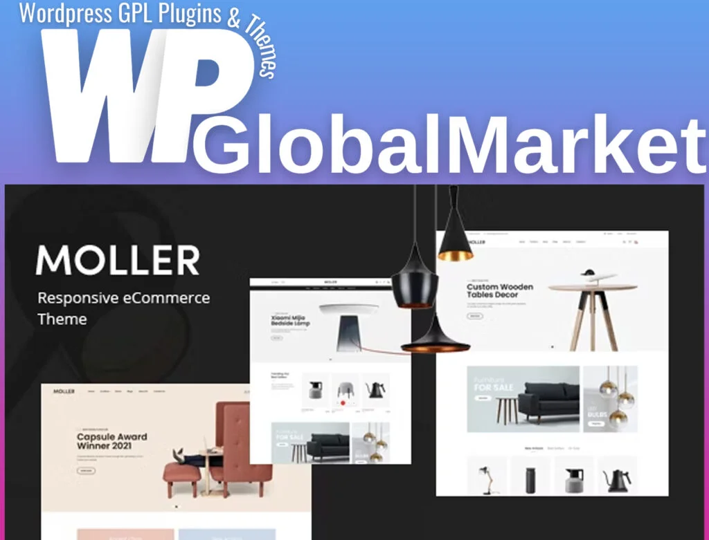 Moller – furniture and decor woocommerce wordpress theme