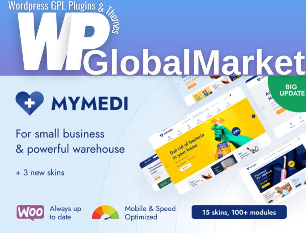 MyMedi Responsive WooCommerce Theme