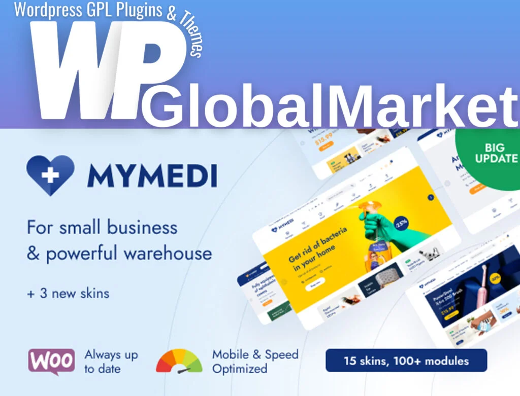 Mymedi responsive woocommerce theme