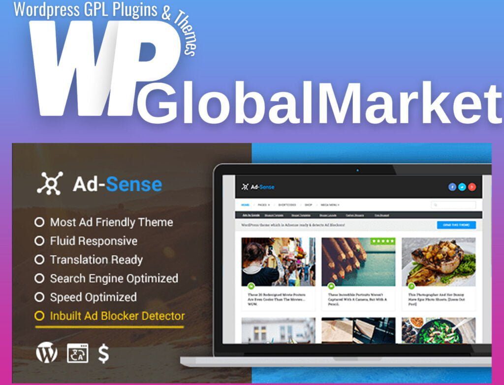 MyThemeShop Ad-Sense WordPress Theme