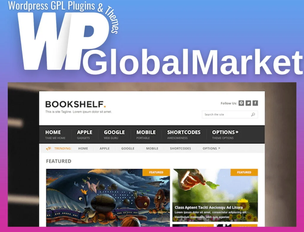 Mythemeshop bookshelf wordpress theme