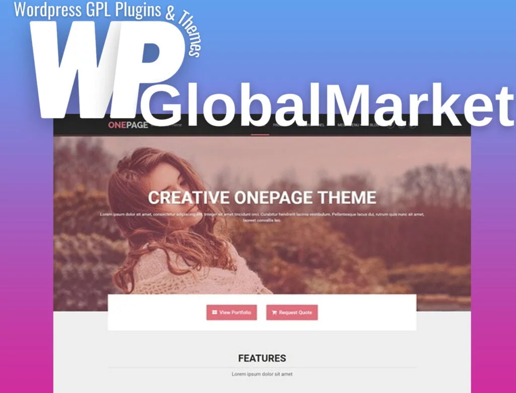 Mythemeshop onepage wordpress theme