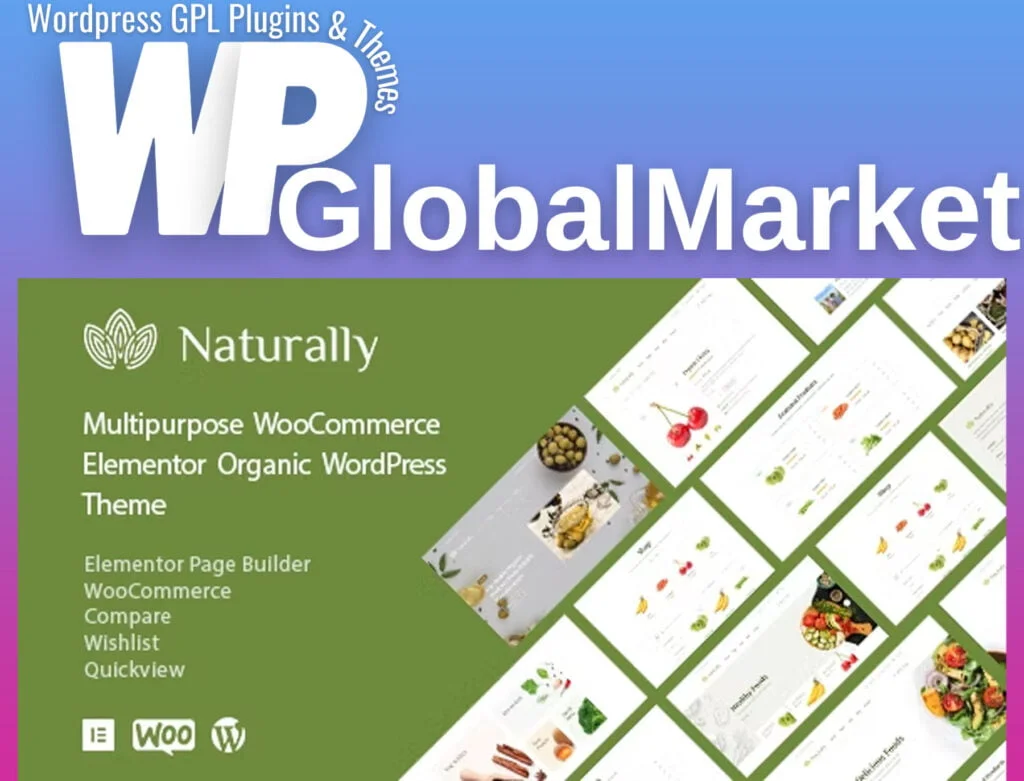 Naturally – organic food and market woocommerce theme