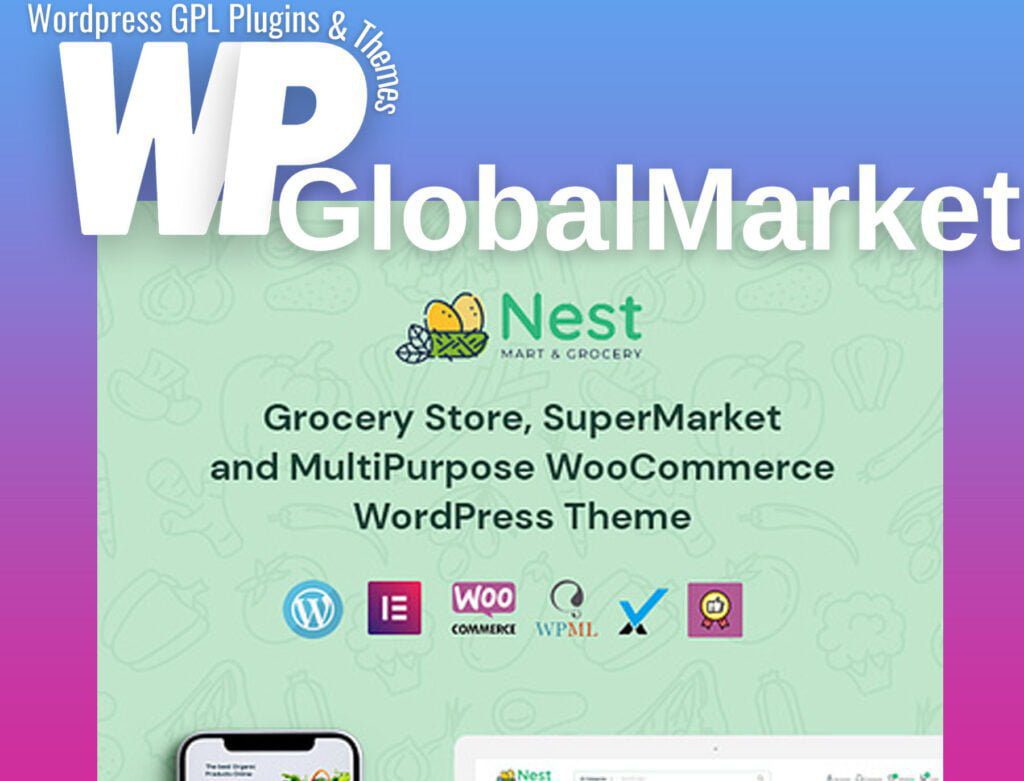 Nest – Grocery Store WooCommerce WordPress Theme