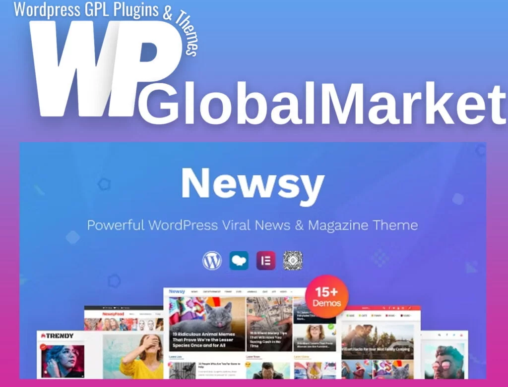 Newsy – viral news and magazine wordpress theme