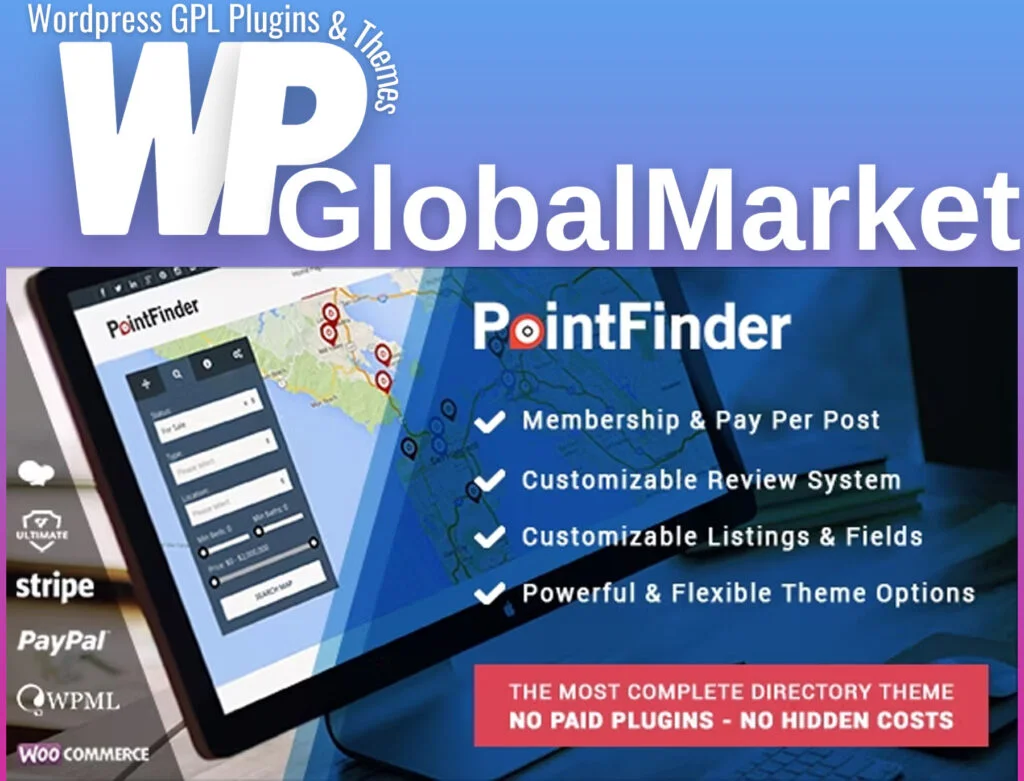 Pointfinder | directory and listing wordpress themes