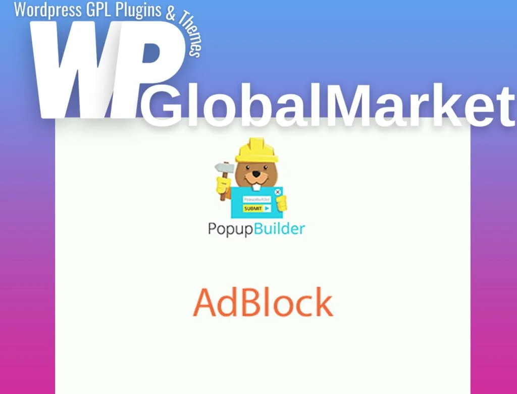 Popup builder adblock extension