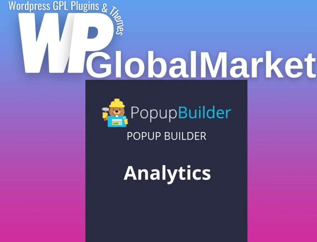 Popup builder analytics extension