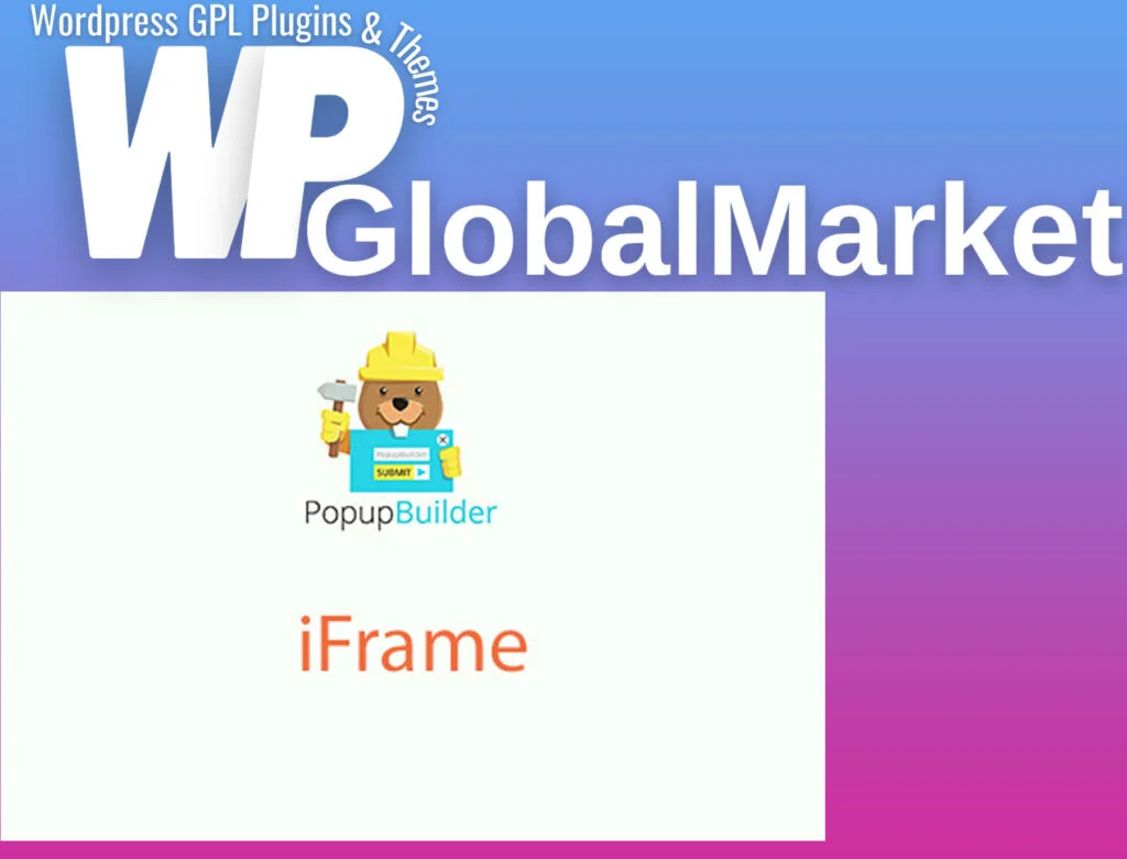 Popup builder iframe extension