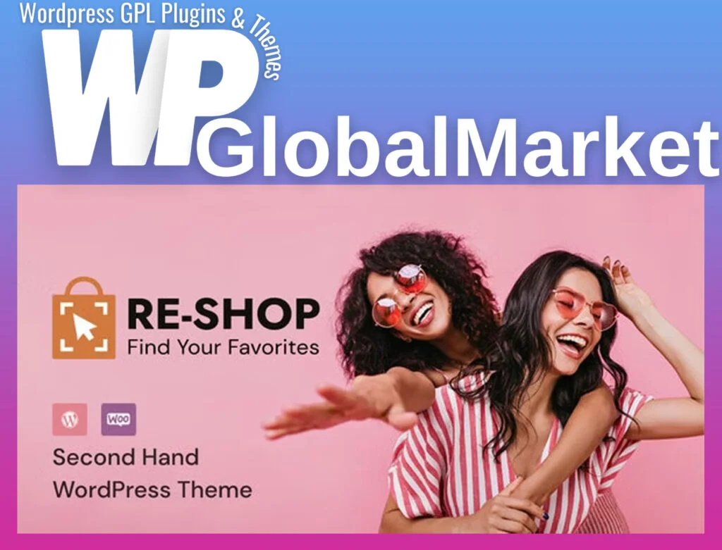 Reshop – recommerce and second hand theme